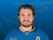 Robert Thomas lasers Blues in front